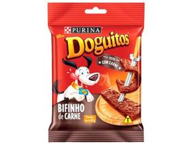 Petisco Doguitos Bifinho de Carne Cães Adultos e Filhotes 65g Petisco Doguitos Bifinho de Carne Cães Adultos e Filhotes 65g