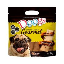 Petisco Doogs Gourmet Costelinha Média Defumada para Cães 1kg