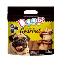 Petisco Doogs Gourmet Costelinha Pequena Defumada para Cães 1kg