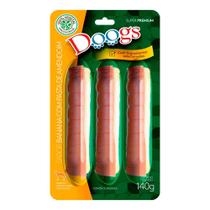 Petisco Doogs Roll Banana com Pasta de Amendoim para Cães - 140 g