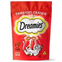Petisco Dreamies Carne Para Gatos Adultos 150g
