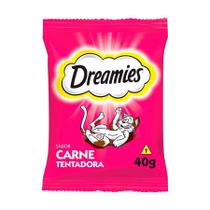 Petisco Dreamies Carne Para Gatos Adultos 40 g - 1 unidade