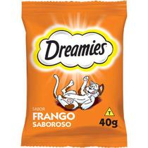 Petisco Dreamies para Gatos Sabor Frango 40g