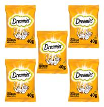 Petisco Dreamies Queijo 40g 5 Unid Gatos Adultos Nuggets Petisco Dreamies Queijo 40g 5 Unid Gatos Adultos Nuggets