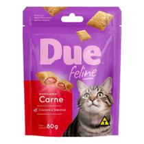 Petisco Due Feline Nuggets Sabor Carne Para Gatos - 80g