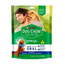 Petisco Extra Life Dog Chow Saúde Oral Médio/Grande 80Gr