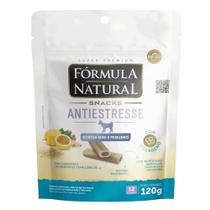 Petisco Fórmula Natural Snacks Antiestresse Cães Adultos Portes Mini e Pequeno 120g