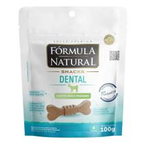 Petisco Fórmula Natural Snacks Dental Cães Adultos Portes Mini e Pequeno 100g Petisco Fórmula Natural Snacks Dental Cães Adultos Portes Mini e Pequeno 100g