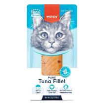 Petisco gato wanpy fillet natura de atum 25g