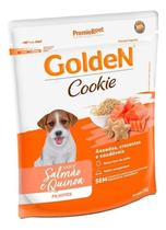 Petisco Golden Cookie Cães Filhotes Salmão Quinoa 350g