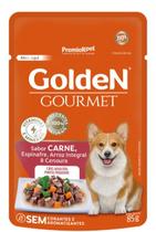 Petisco Golden Gourmet Cães Adt. Prt. Pequeno 85g