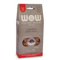 Petisco Gourmet Desidratado WOW Surpreendente Para Gatos Lombinho Crocante 50g