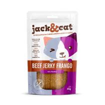 Petisco Jack&Cat Beef Jerky Frango para Gatos 30g