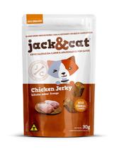 Petisco Jack&Cat Beef Jerky Frango para Gatos 30g
