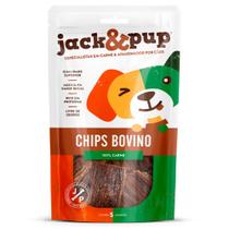 Petisco Jack&Pup Chips Bovino para Cães