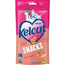 Petisco Kelco Kelcat Snacks Salmão 40g Petisco Kelco Kelcat Snacks Salmão 40g