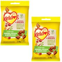 Petisco Keldog Bifinho Cenoura Ervilha e Batata Doce 60g 2UN