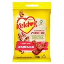 Petisco keldog bifinho churrasco para cães 60g