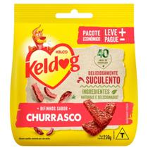 Petisco keldog bifinho criadores churrasco para cães 250g