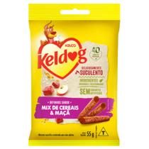 Petisco keldog bifinho mix de cerais e maçã para cães 55g Petisco keldog bifinho mix de cerais e maçã para cães 55g
