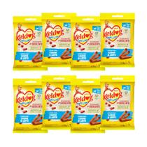 Petisco Keldog Mini Bites Bifinho de Carne e Leite 50g c/ 8 pacotes para Cachorro