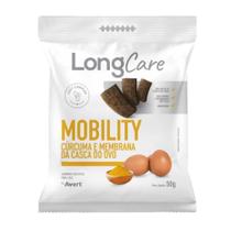 Petisco LongCare Mobility para Cães Adultos Sabor Cúrcuma e Membrana da Casca do Ovo 50g