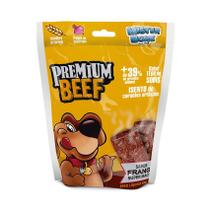 Petisco mister bone para cães bifinho canino ração sabor frango 500gr