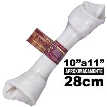 Petisco Mordedor Brinquedo Comestível P/Cães Osso Nó 10/11