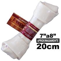 Petisco Mordedor Brinquedo Comestível P/Cães Osso Nó 7/8