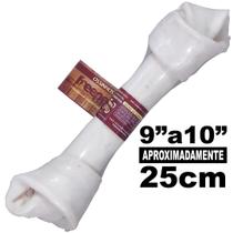 Petisco Mordedor Brinquedo Comestível P/Cães Osso Nó 9/10