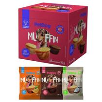 Petisco Muffin para Cães Sabores Mistos 1 Unidade