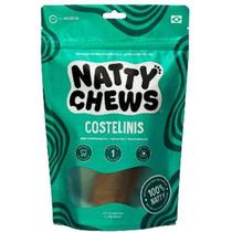 Petisco Natty Chews Costelinis Sabor Natural para Cães 2 Unidades Petisco Natty Chews Costelinis Sabor Natural para Cães 2 Unidades