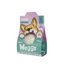 Petisco Natural Bolinha Comestível para cães Weggs sabor lombinho com curcuma