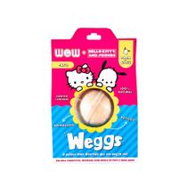 Petisco Natural Bolinha Comestível Weggs para cães sabor moela de pato