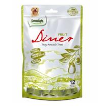 Petisco Natural Cachorro Diner Fruit Avocado e Alfafa 80g