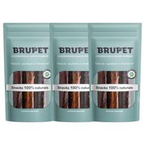 Petisco Natural Cães Brupet Esofago Recheado 3 PACOTES Petisco Natural Cães Brupet Esofago Recheado 3 PACOTES
