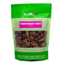 Petisco Natural Desidratado Torresminho Suíno 50g - Budopet