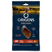 Petisco Natural Origens Casco Bovino 120g 100% Natural