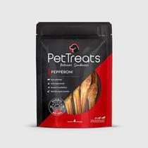 Petisco Natural p/ Cachorro Pet Treats Pepperoni 4un