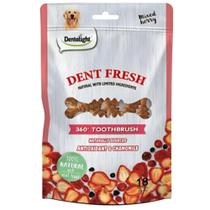 Petisco Natural para Cães Dent Fresh Sabor Frutas Vermelhas e Camomila 150gr Petisco Natural para Cães Dent Fresh Sabor Frutas Vermelhas e Camomila 150gr