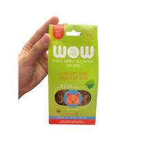 Petisco natural para gatos sabor peito de frango crocante WOW Pet Food