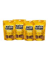 Petisco natural traqueia bovina cães (traquitas) - kit 4un