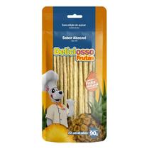 Petisco Ossinho Deliciosso Frutas Sabor Abacaxi Para Cães 90g