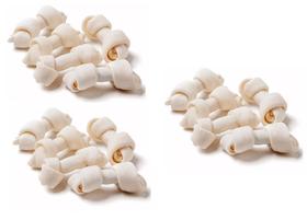 Petisco Osso Nó Para Cães 3/4 - 15 Unidades