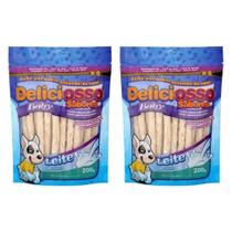 Petisco Osso Palito Deliciosso Baby 200g - kit com 2 pctes