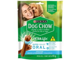 Petisco para Cachorro Adulto Dog Chow - ExtraLife Saúde Oral 45g