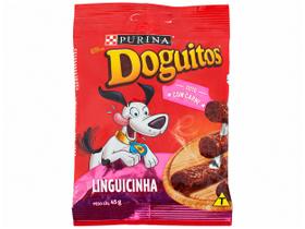 Petisco para Cachorro Adulto Doguitos - Linguicinha 45g Petisco para Cachorro Adulto Doguitos - Linguicinha 45g