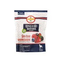 Petisco para Cachorro Brincalhão Pet Biscoito Frutas Vermelhas 250 g