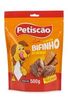 Petisco Para Cachorro Petiscão Bifinho Carne 500g Petisco Para Cachorro Petiscão Bifinho Carne 500g