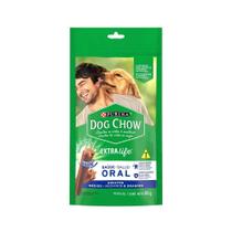 Petisco para Cães Adultos Dog Chow Saúde Oral Raças Médios e Grandes 80g